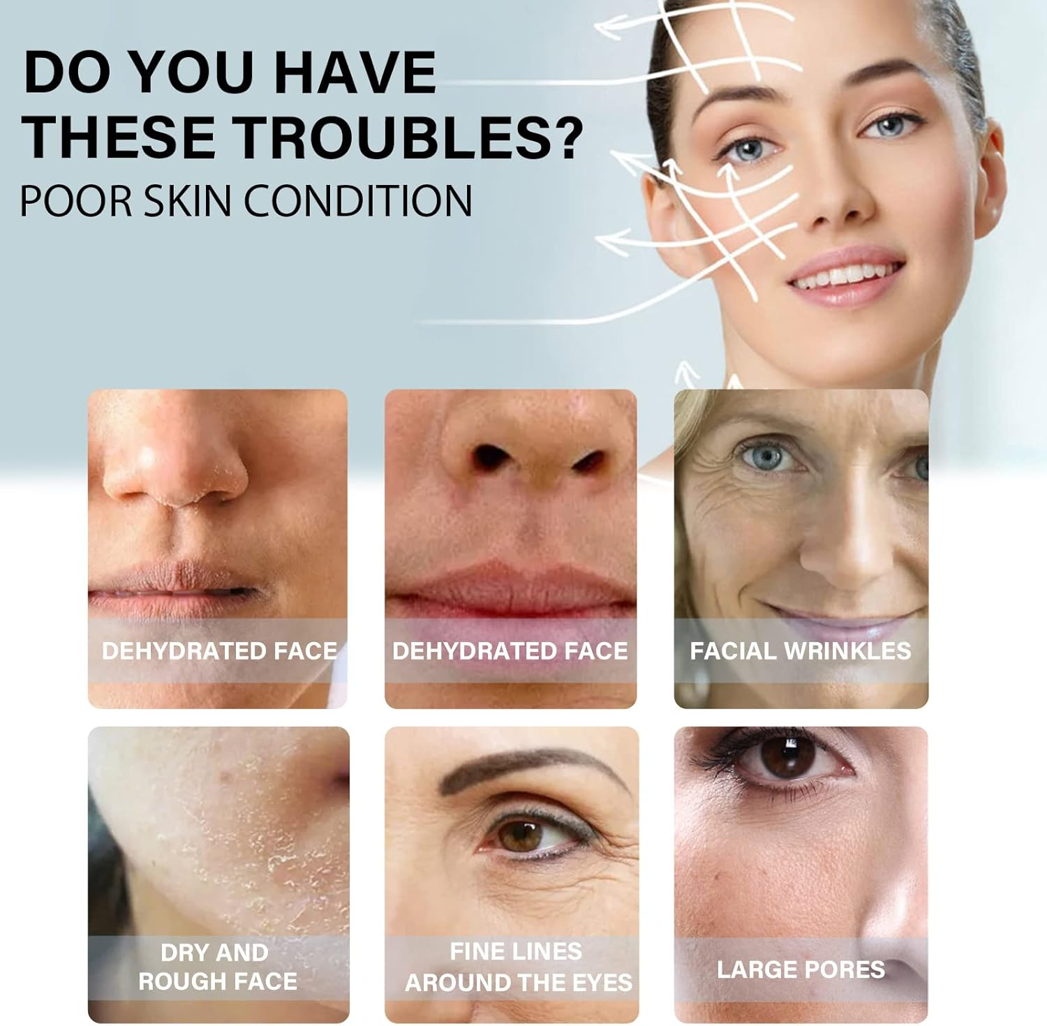 Protein Lift Line Skin -Wrinkle V-Face Firming Lifting Sagging Facial Contour ALKOY image number 5