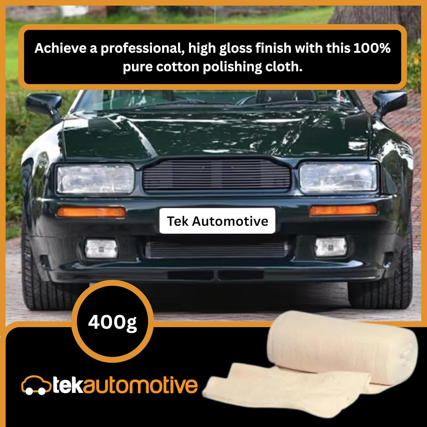 400G Stockinette Roll &ndash; 100% Pure Cotton Car Polishing Cloth, 9M Mutton Cloth Roll &ndash; Ultra-Soft, Lint Free Cloth for Waxing Wood, Buffing & Detailing &ndash; Reusable Polish Rag image number 6