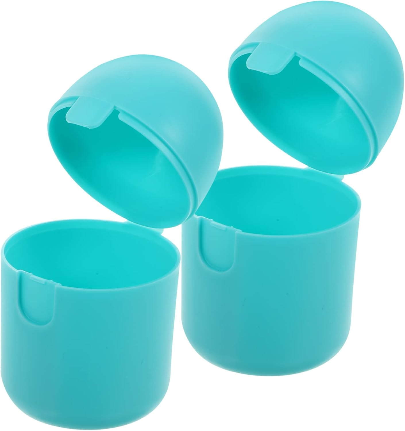 OATIPHO 2Pcs Storage Box Disinfection Function Blue Microwave Sterilizer for Women&rsquo;S Personal Supplies Period Organizer and Cleaner