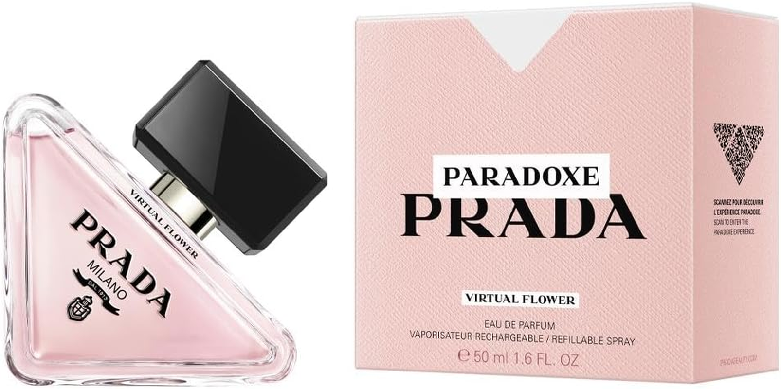 Paradoxe Virtual Flower by Prada for Women - 1.6 Oz EDP Spray (Refillable) image number 4