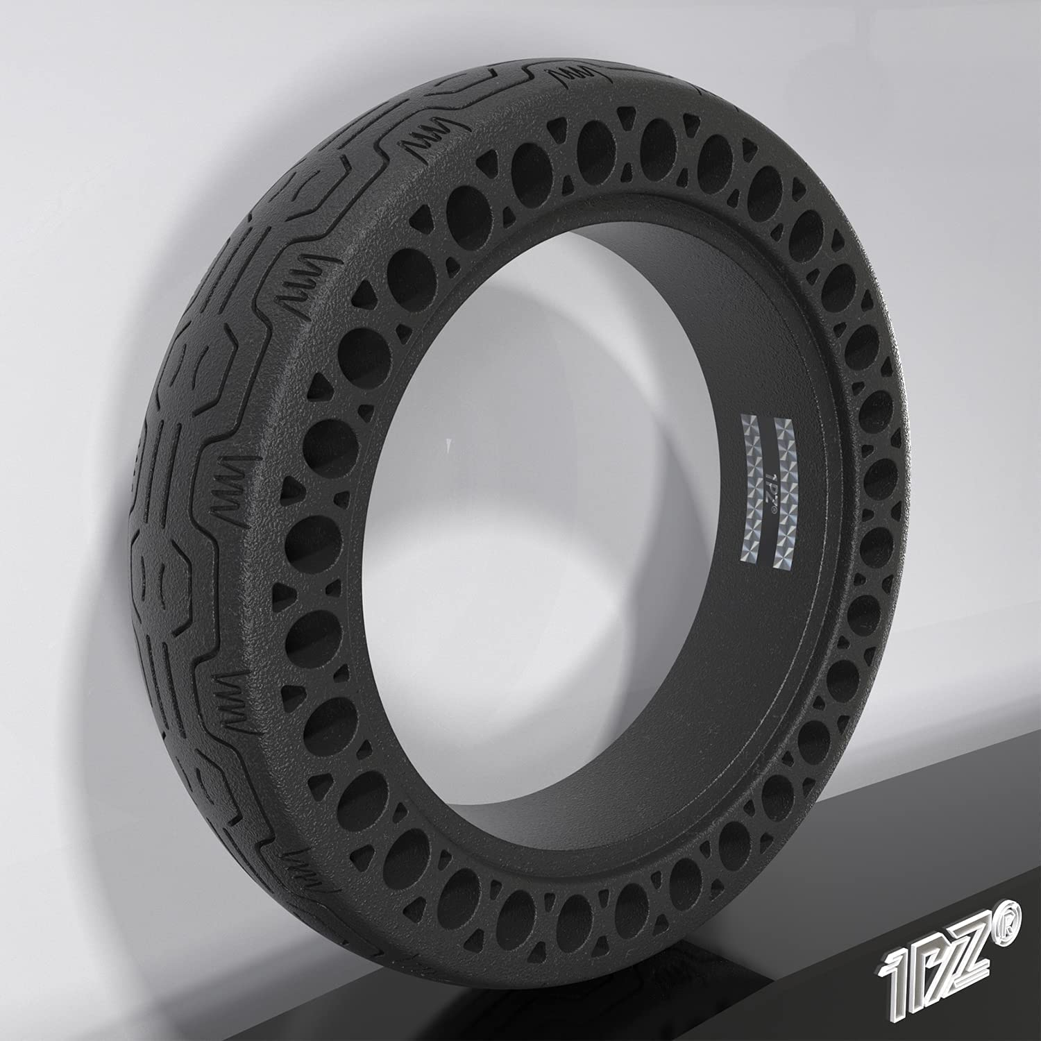 1PZ ST6-M36 8.5-Inch Solid Puncture-Resistant Scooter Tire, Compatible with Xiaomi M365, Gotrax GXL V2 & Similar Models, Durable Rubber, Shock-Absorbing Design, Anti-Slip Tread for Enhanced Grip image number 1