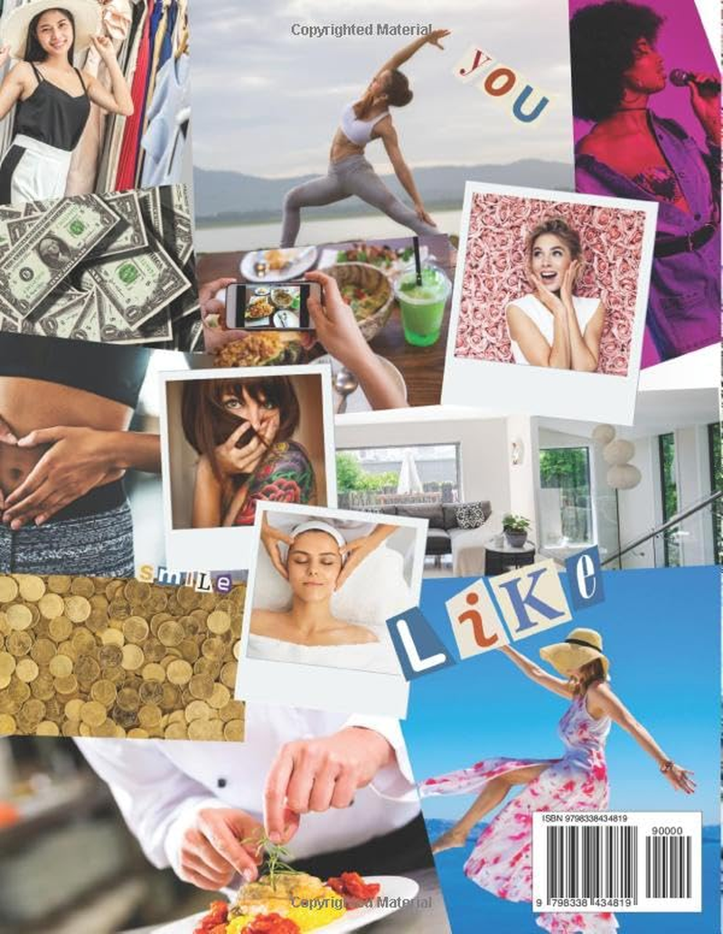 2025 Vision Board Clip Art Book: Magazine with 500+ Powerful Pictures, Quotes, Words and Affirmations to Create Dream Boards for Women. Vol.2
