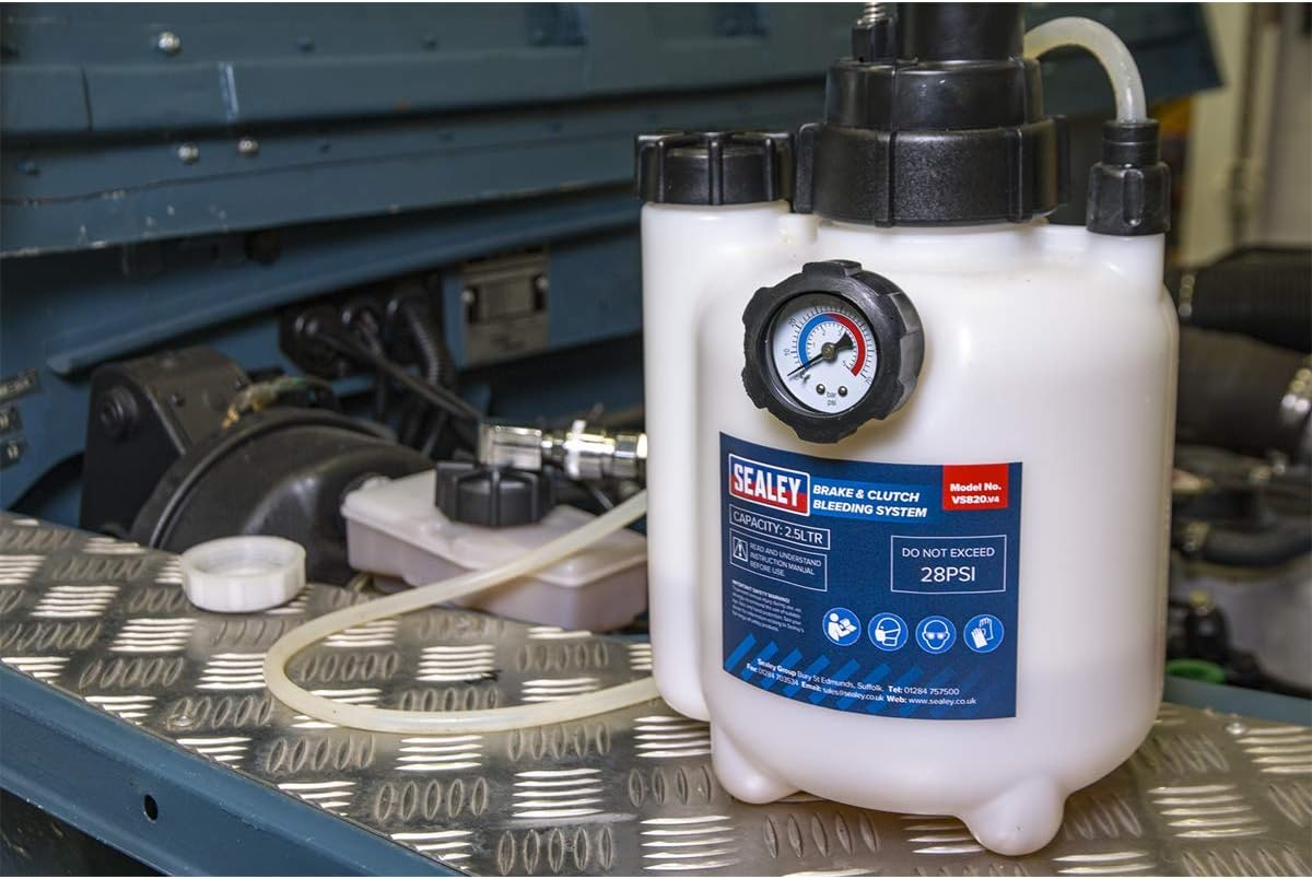Sealey Vs820 Brake and Clutch Bleeding System image number 3