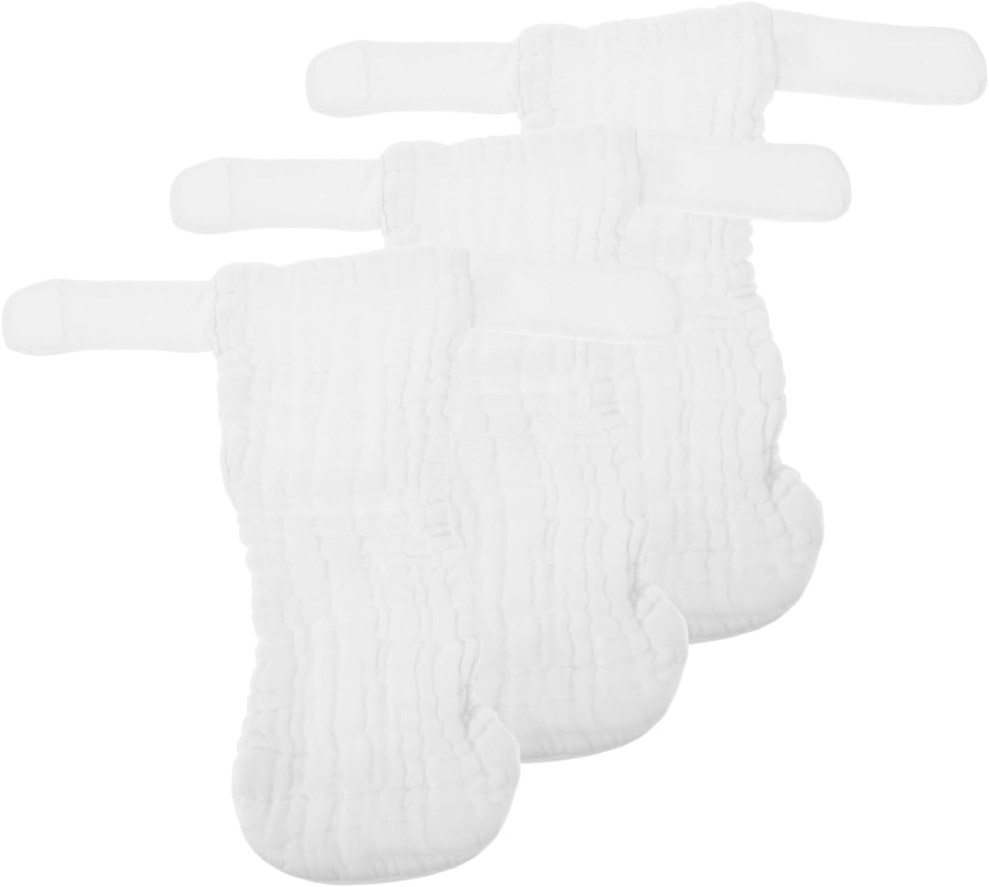 3Pcs Cotton Diapers Diaper Pants Newborn Organic Washable Cloth for Boys Girls for Home and Travel Use image number 5