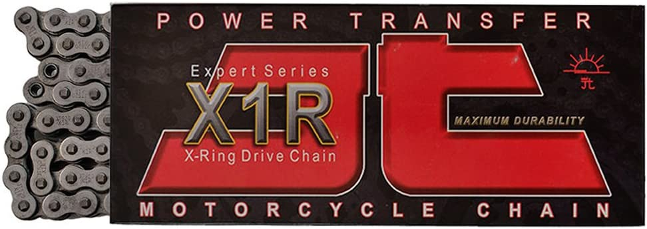 JT Sprockets JTC530X1RNN120RL 120 Link Nickel Heavy Duty X Ring Drive Chain (530X1R)