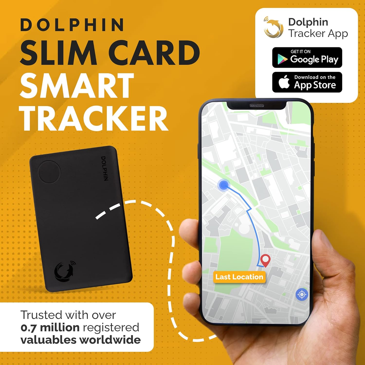 Tag8 Dolphin Slim Card Tracker Wireless Bluetooth Tracker with Anti-Lost & Anti-Theft Alarm, Item Locator for Key, Wallet, Luggage, Mobile & Other Item Finder Compatible with Ios & Android - Pack of 4 image number 5