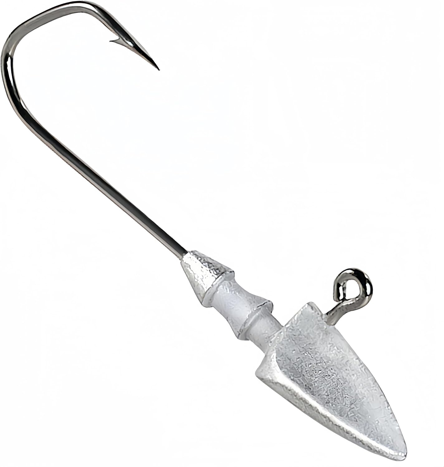 Fishing Jig Heads 6Pcs Soft Lure Hooks Kit Soft Bait Hooks Set 3.5G Include Plastic Tackle Box Fishing for Freshwater Saltwater image number 3