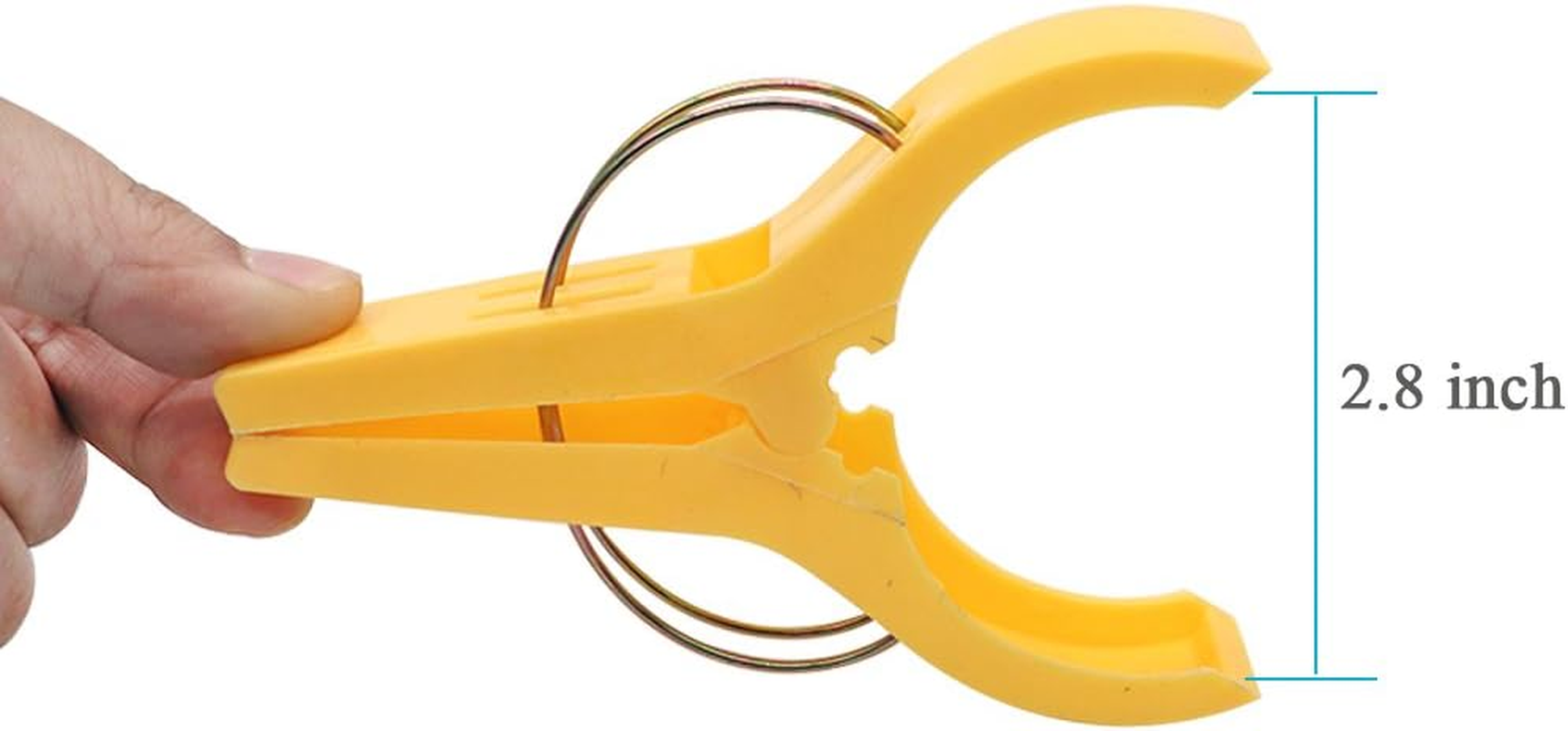 Beach Chair Towel Clips-Cruise Essentials, Pool Chair Clips Large Hanging Clip Clamps Beach Towel Holder Clothes Pegs to Keep Your Towel from Blowing Away, Vacation Beach Must Have (8 Pack) image number 3