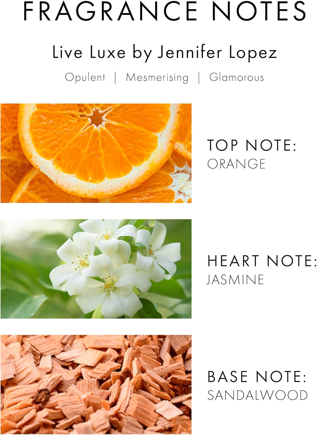 Jennifer Lopez Live Luxe Eau De Parfum Spray for Women 100 Ml image number 2