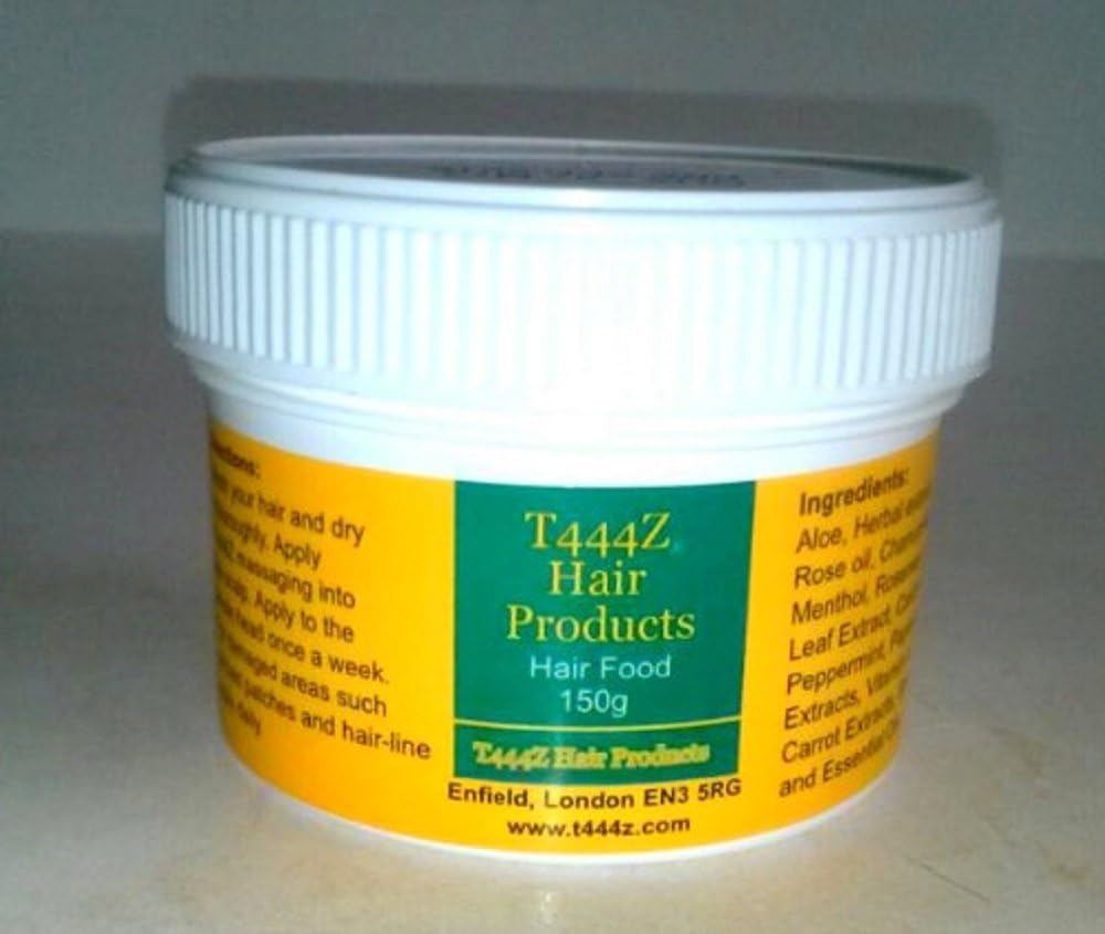 (150 Grama, WHITE JAR) - T444Z Hair Food. image number 1