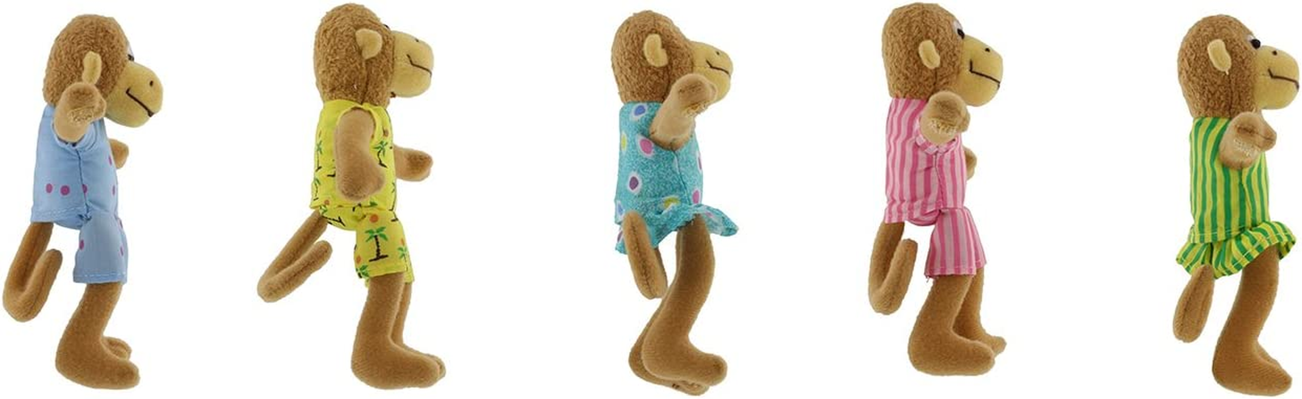 Five Little Monkeys Finger Puppet Playset