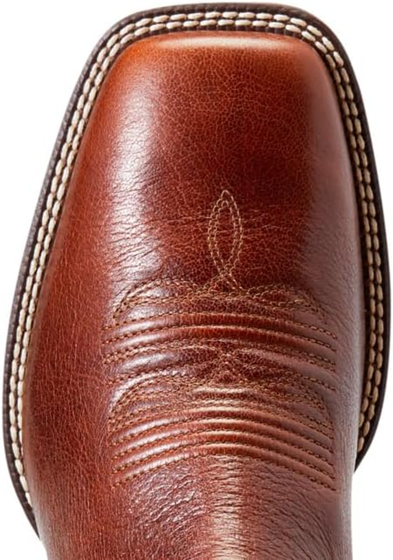 ARIAT Men'S Booker Royal Ultra Full-Grain Leather Ankle Boot Broad Square Toe - 10040289 image number 3