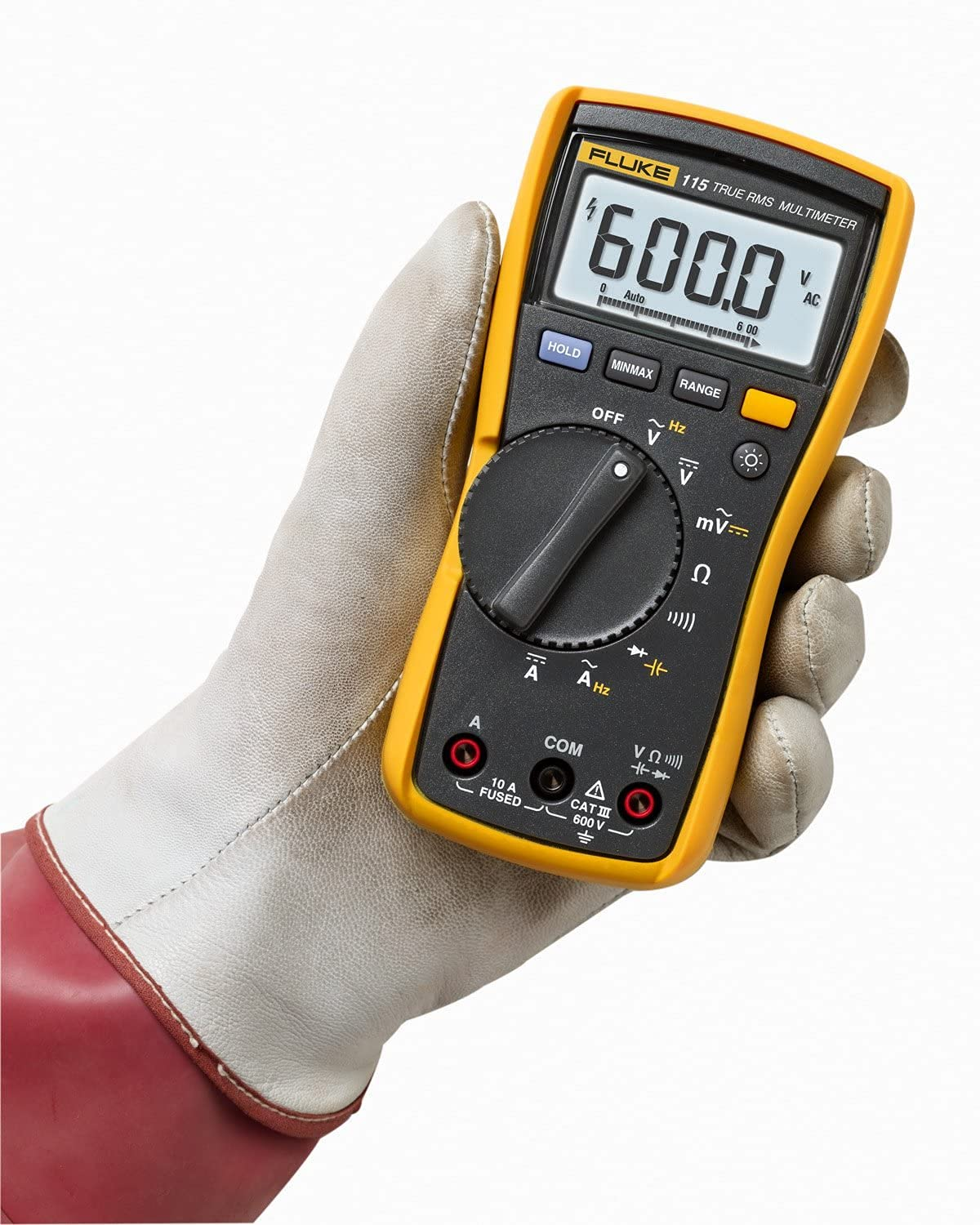 Fluke True RMS Digital Multimeter, Multicolor