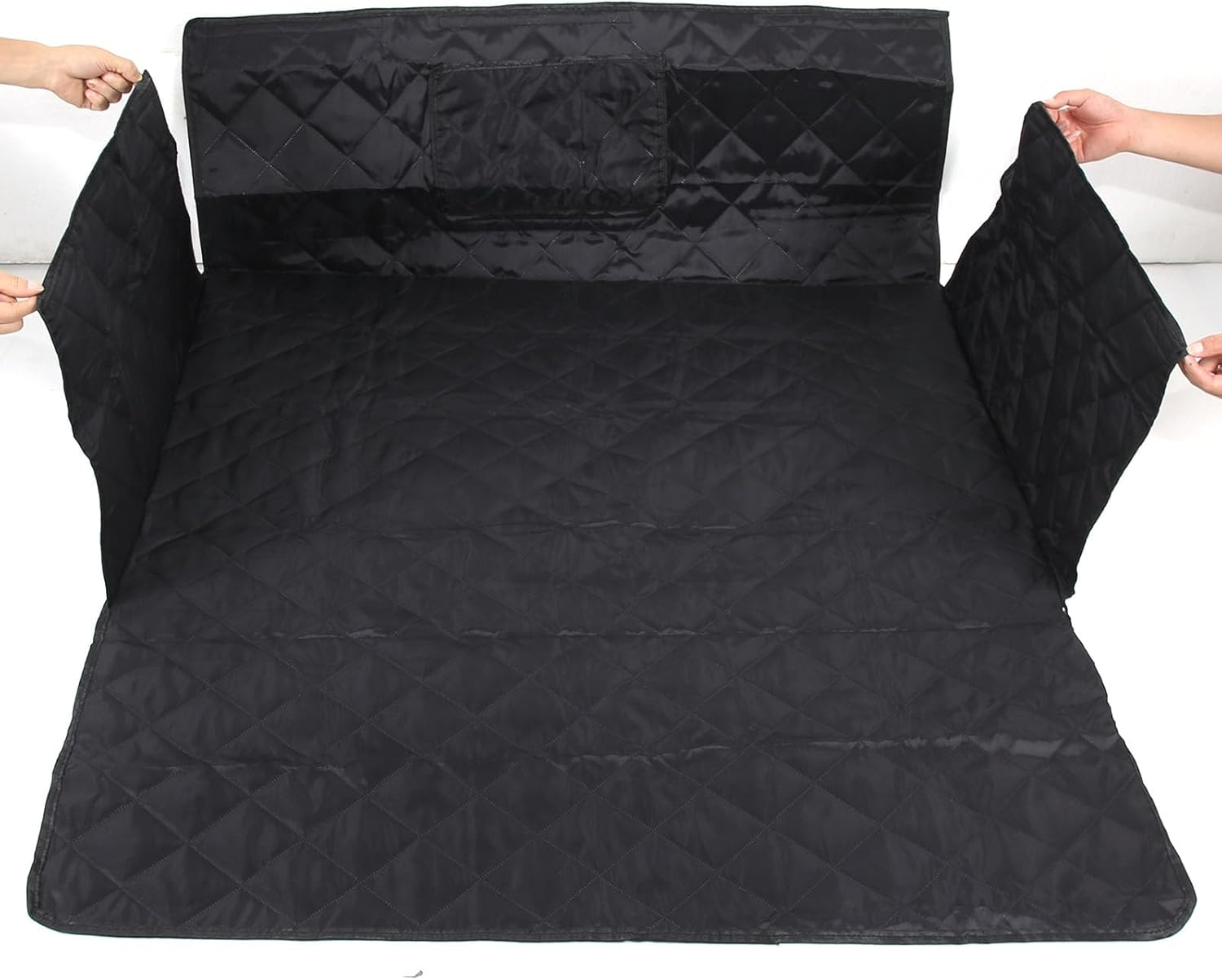 Dog Car Boot Liner Compatible with BMW X3 Accessories | PVC Fabric Pet Cargo Mat | 1PCS Waterproof Dog Seat Mat (2018-2023 G01) image number 4