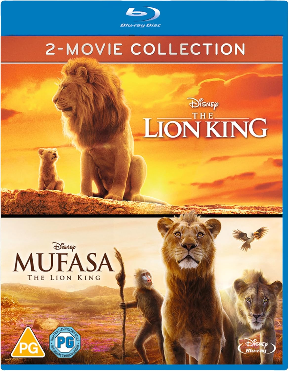Disney'S Mufasa: the Lion King/The Lion King Double Pack (Live Action) [Blu-Ray] image number 2