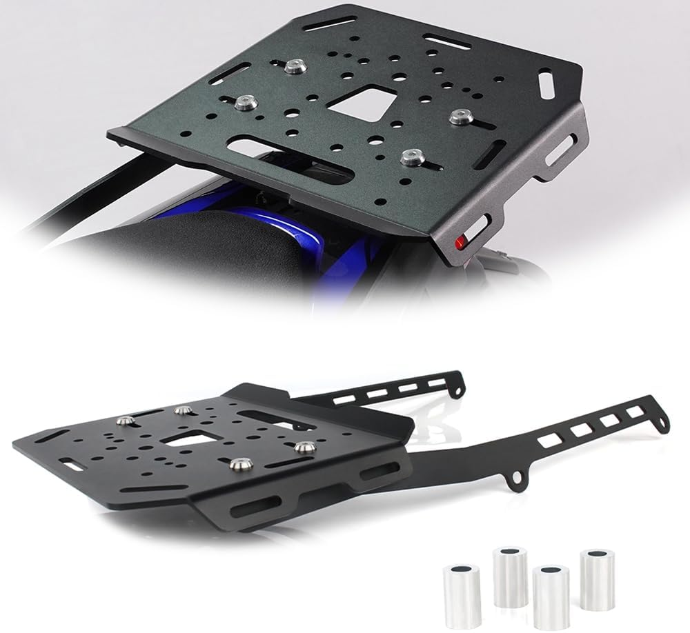 Xitomer Motorbike Rear Rack Fit for Tenere 700 XTZ690 2019-2025 T7 Luggage Cargo Top Rack