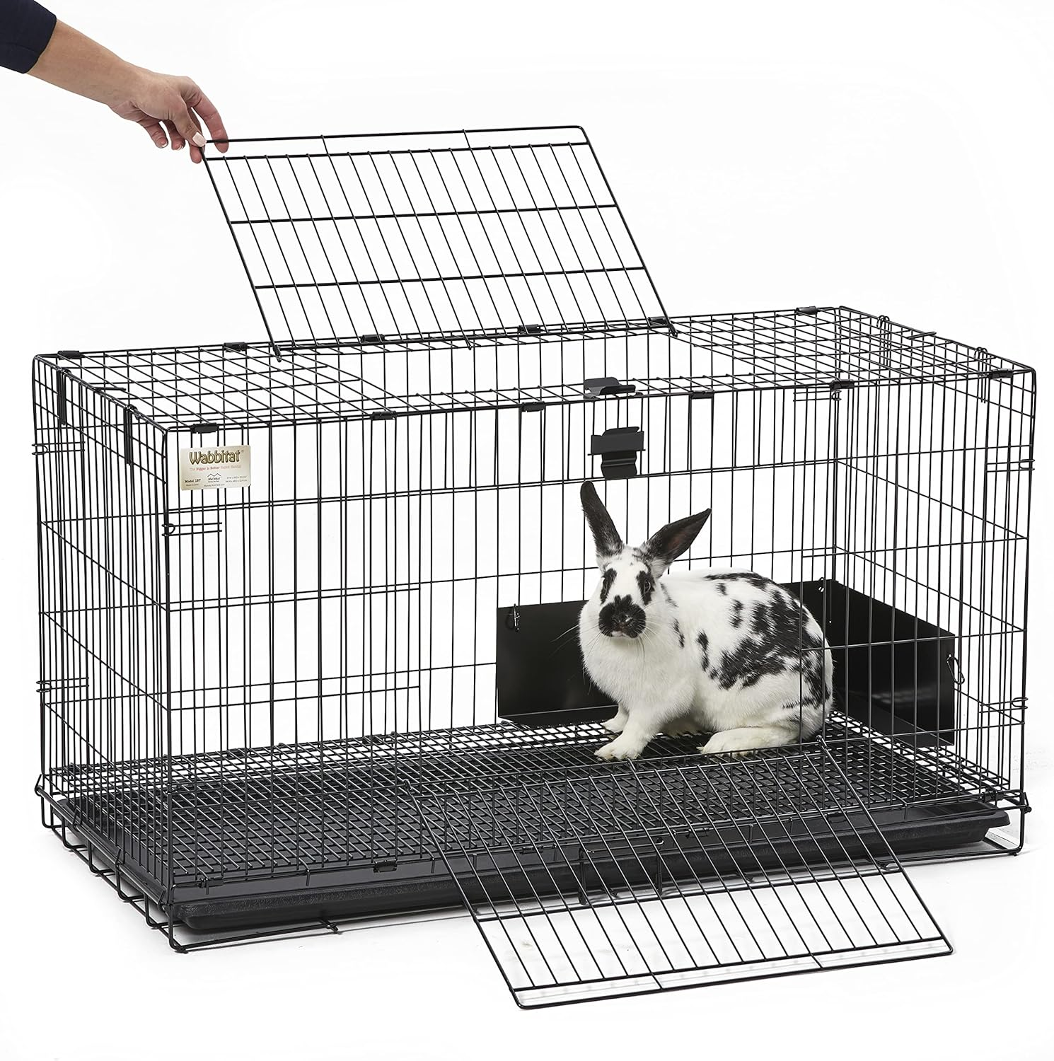 Midwest Homes for Pets Wabbitat Folding Rabbit Cage image number 3