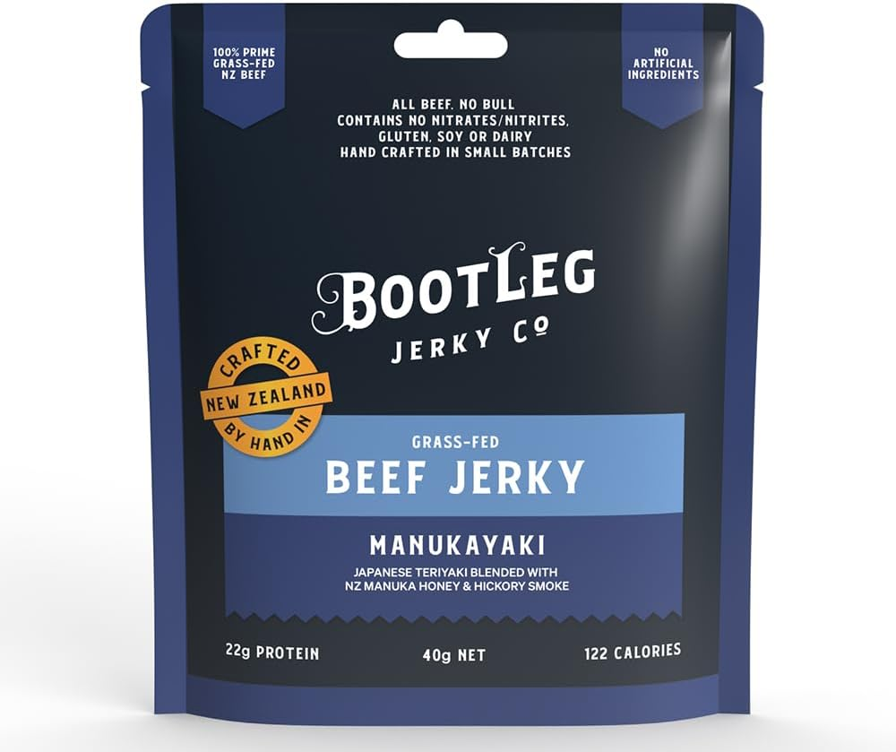 Bootleg Jerky - Manukayaki 40G image number 6