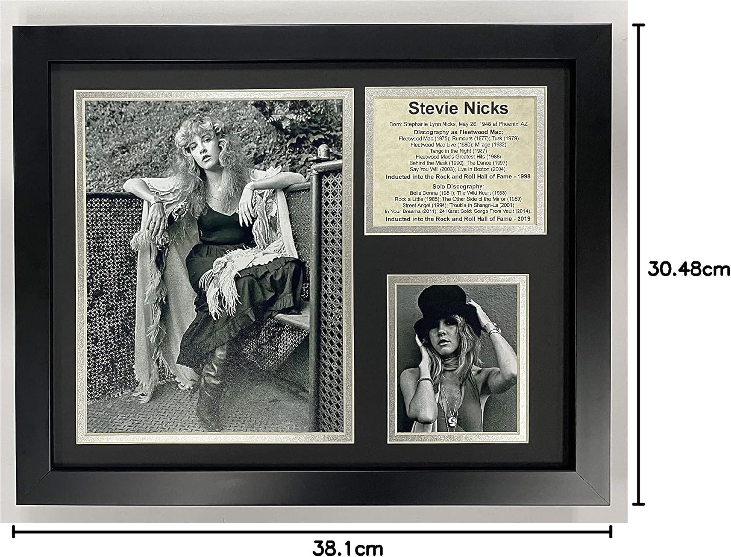Legends Never Die Stevie Nicks Framed Photo Collage, 11 by 14-Inch image number 2