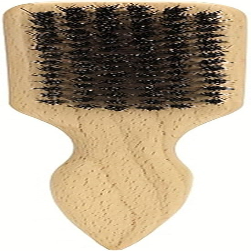 CTOUUGRS Slick Back Hair Brush with Boar Bristle for Smoothing Ponytail and Edge Control Styling Brush for Sleek Hair Wooden Handle with Pointed Tail for Men and Women image number 3