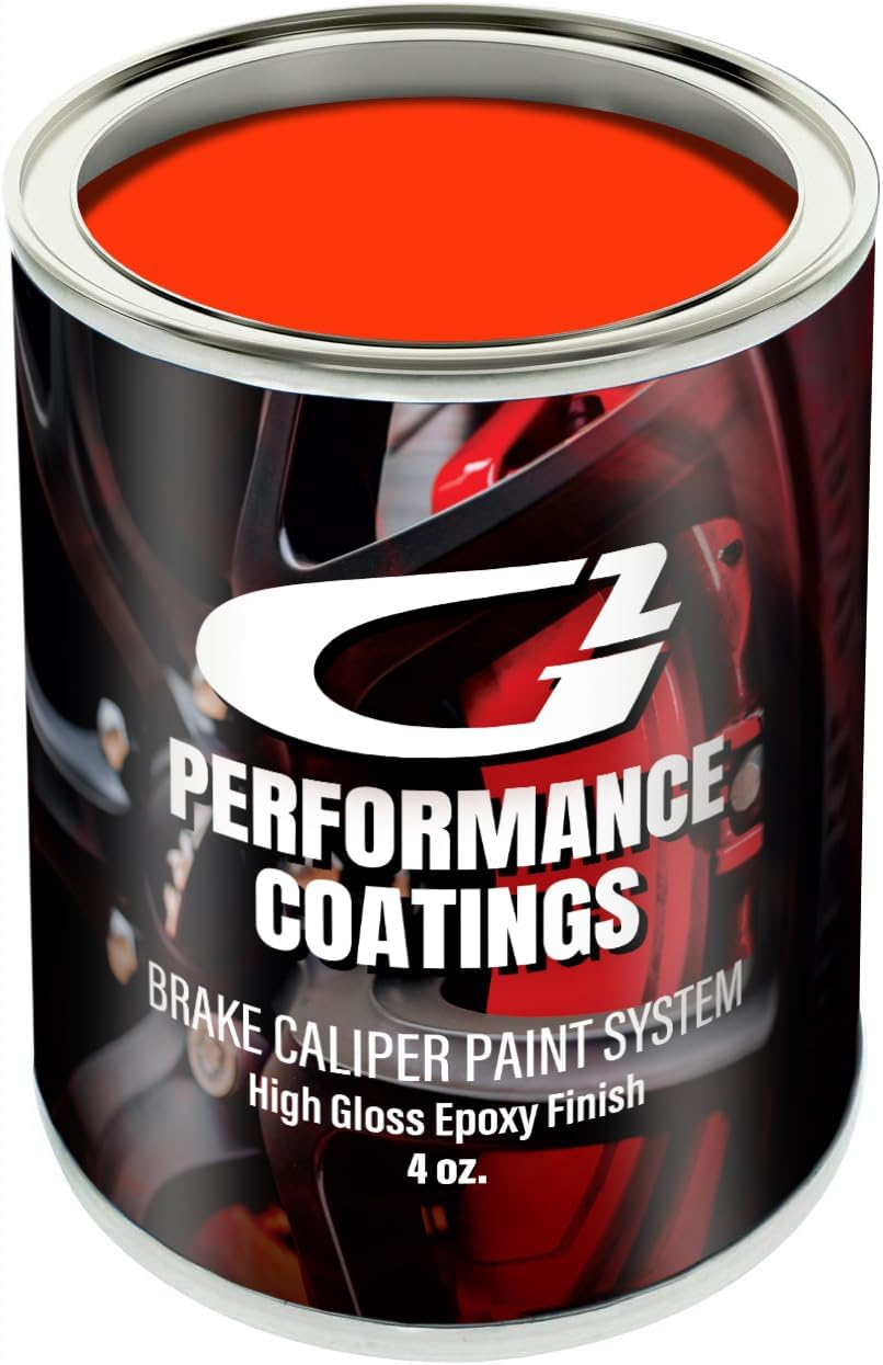 G2 High Temperature Brake Caliper Paint System Set Orange G2169
