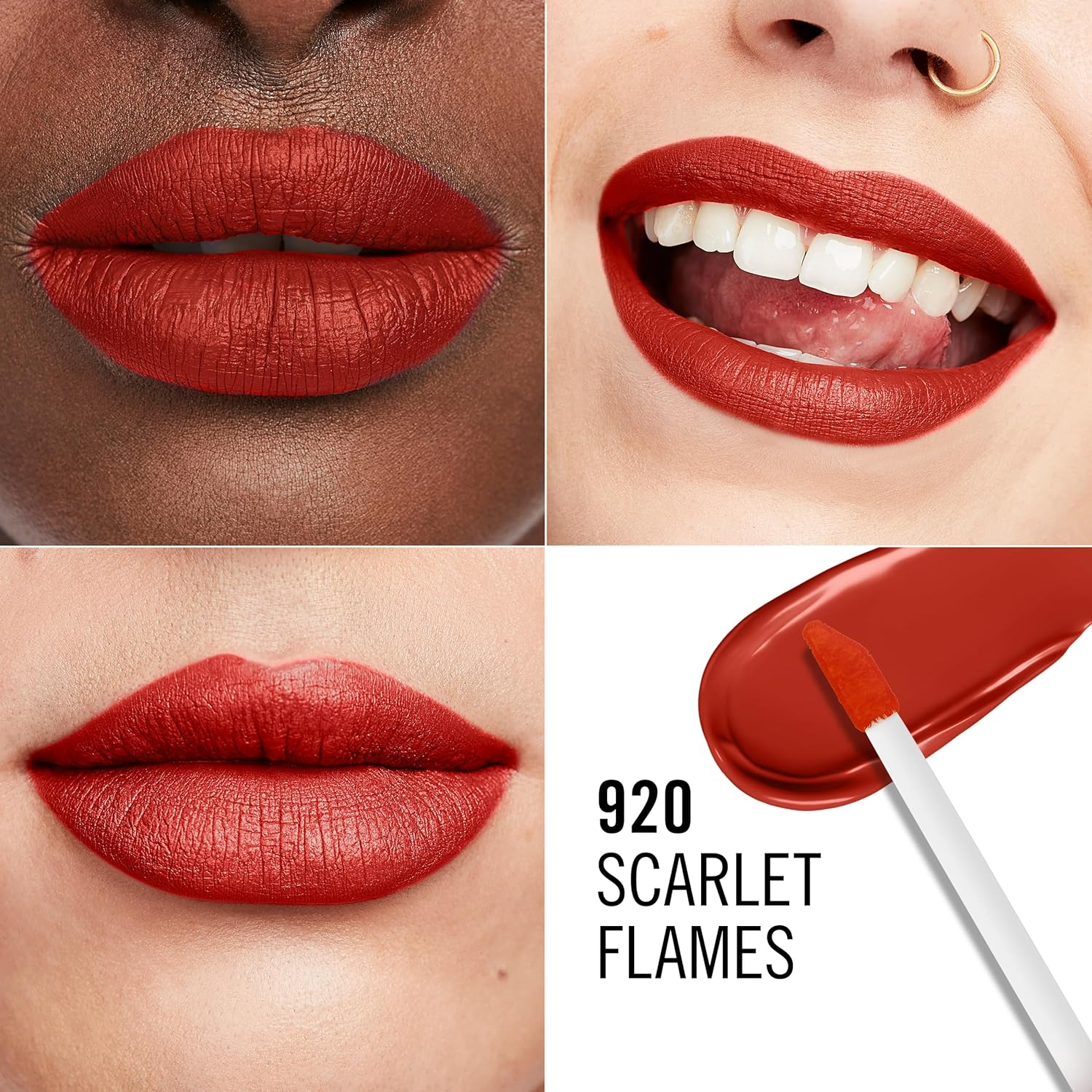 Rimmel London Mega Matte Liquid Lip 920 Scarlett Flames image number 3
