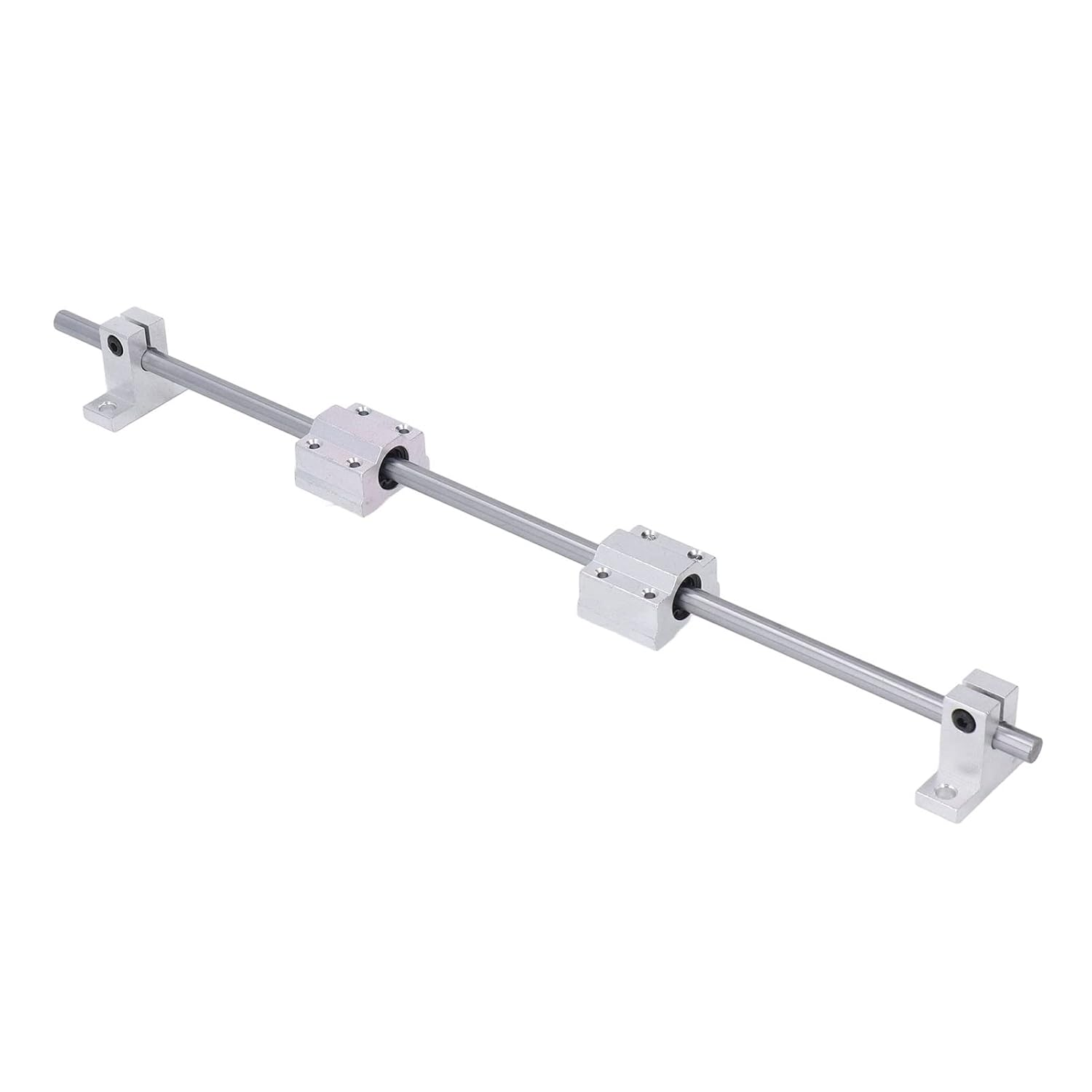 8Mm T8 Lead Screw Set Lead Screw Coupler Horizontal Optical Axes Pillow Bearing Block for 3D Printer image number 4