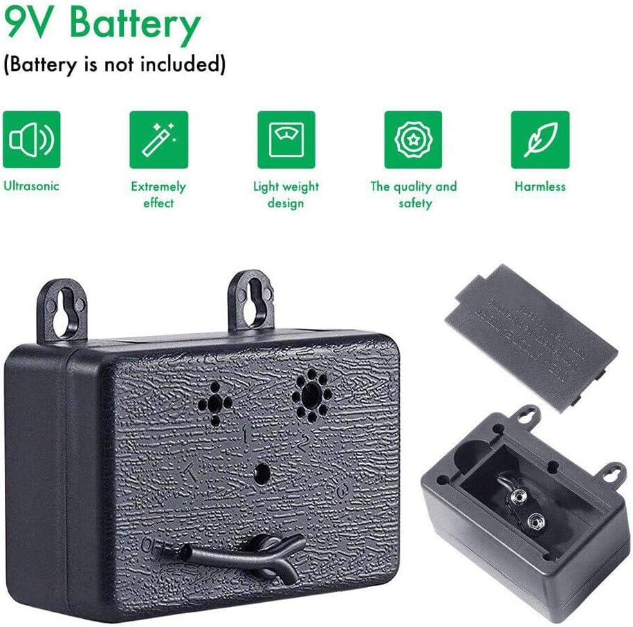 Outdoor anti Barking Device Ultrasonic Dog Stop Bark Control Sonic Silencer Tool image number 1