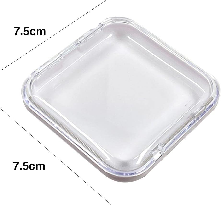 Generic 10X Press on Nail Storage Boxes Nail Art Display Holder Acrylic Nail Storage Container, White image number 4