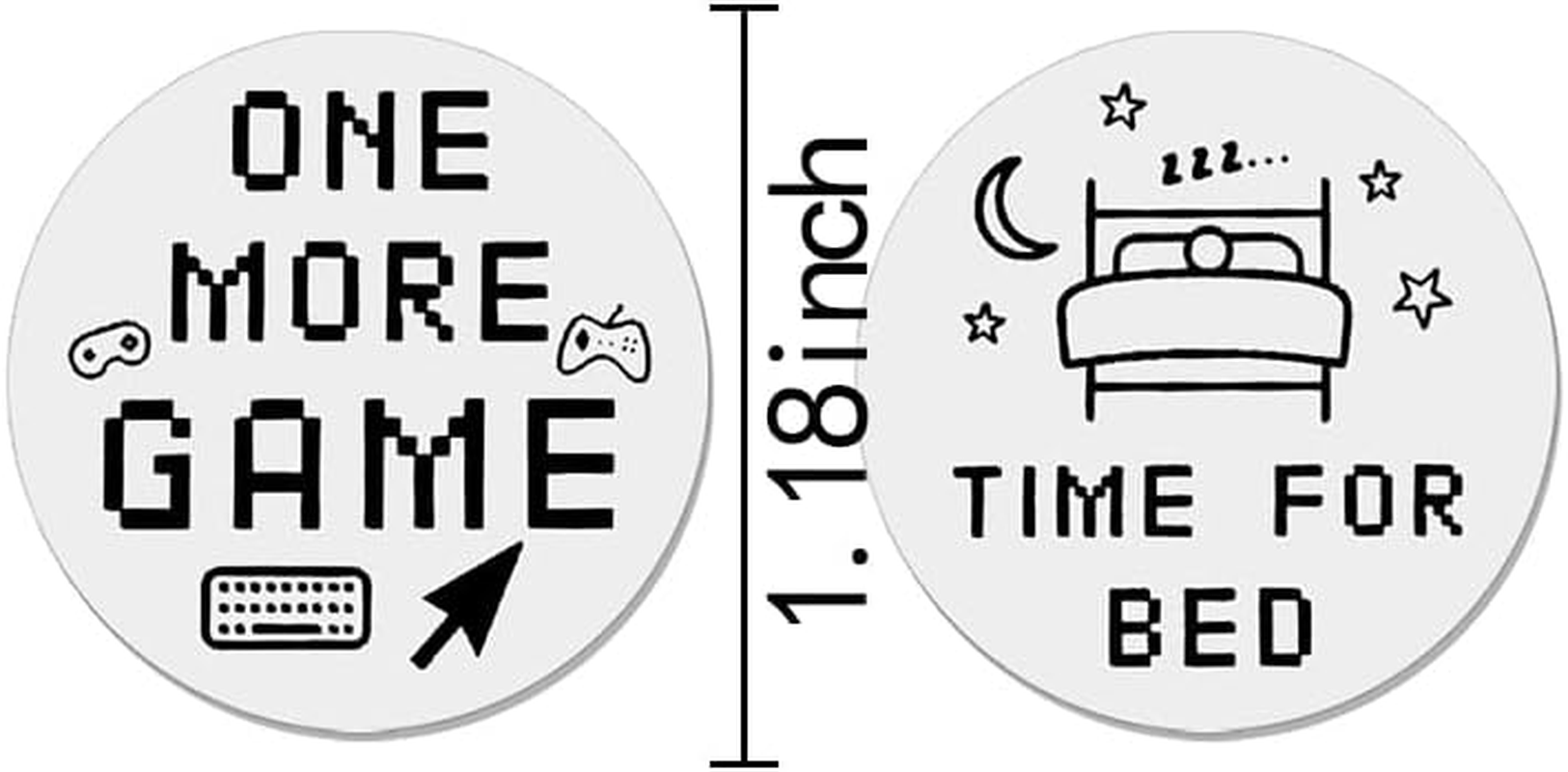 Funny Birthday Gifts: Destiny Flip Coins - Gaming Lover Gifts for Boys & Teens, Christmas & Valentine'S Day Presents