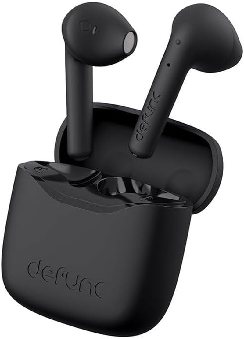 Defunc True Lite Wireless In-Ear Headphones with Powerful Sound (Black) image number 4