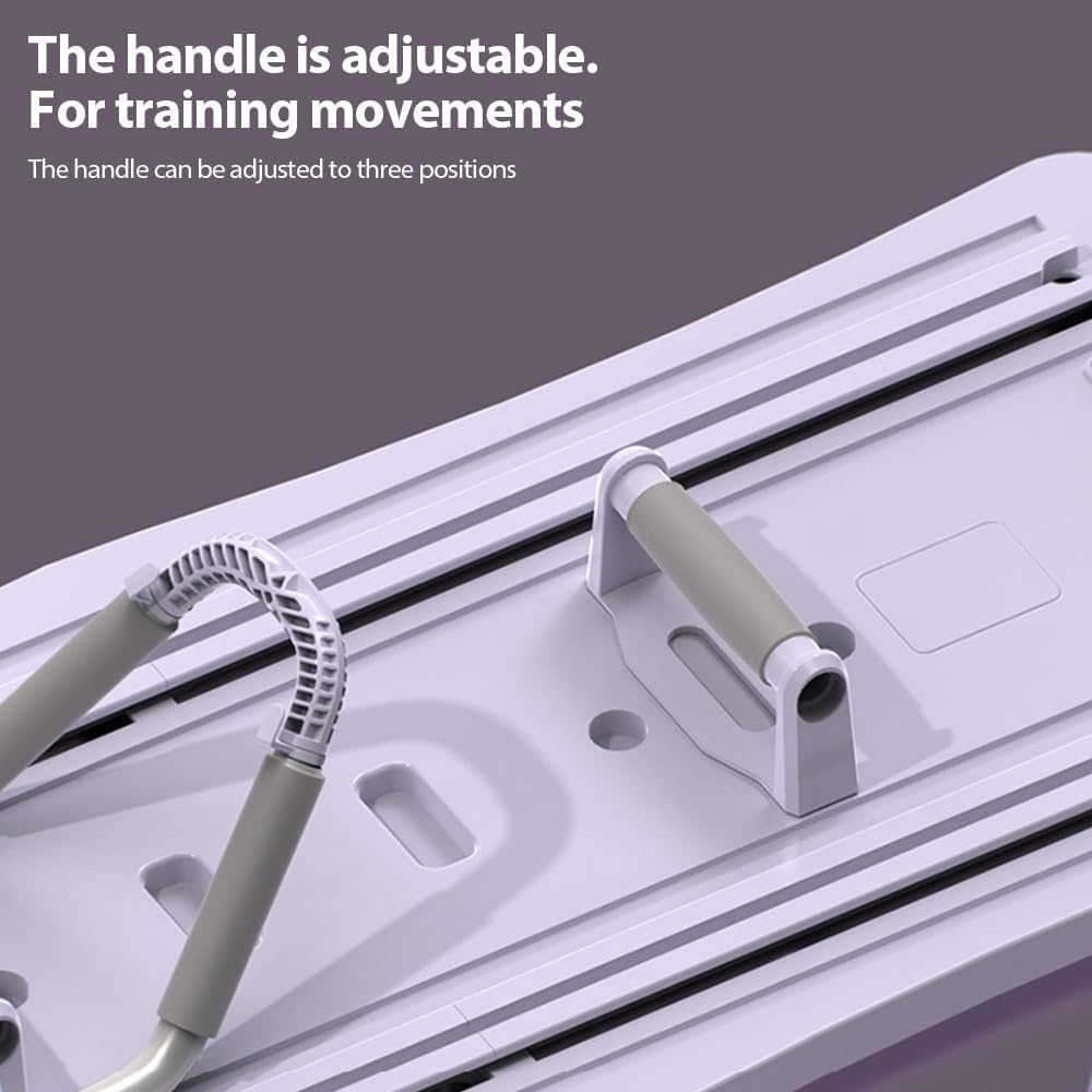 HPAMR Pilates Board Reformer Set, Pilates Board, Multifunctional Abdominal Pilates Board Reformer, Home Core Workout Equipment, Pilates Exercise Machine, Portable Ab Board Trainer image number 4