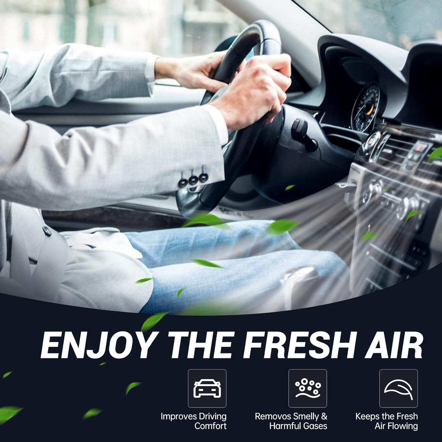 JOGOAUTO H10134 Cabin Air Filter for 2014-2020 Acura MDX,2007-2018 RDX,2003-2023 Accord,2006-2015 Civic,2007-2016 CRV,2005-2017 Odyssey,2021-2025 Passport,2009-2022 Pilot image number 2