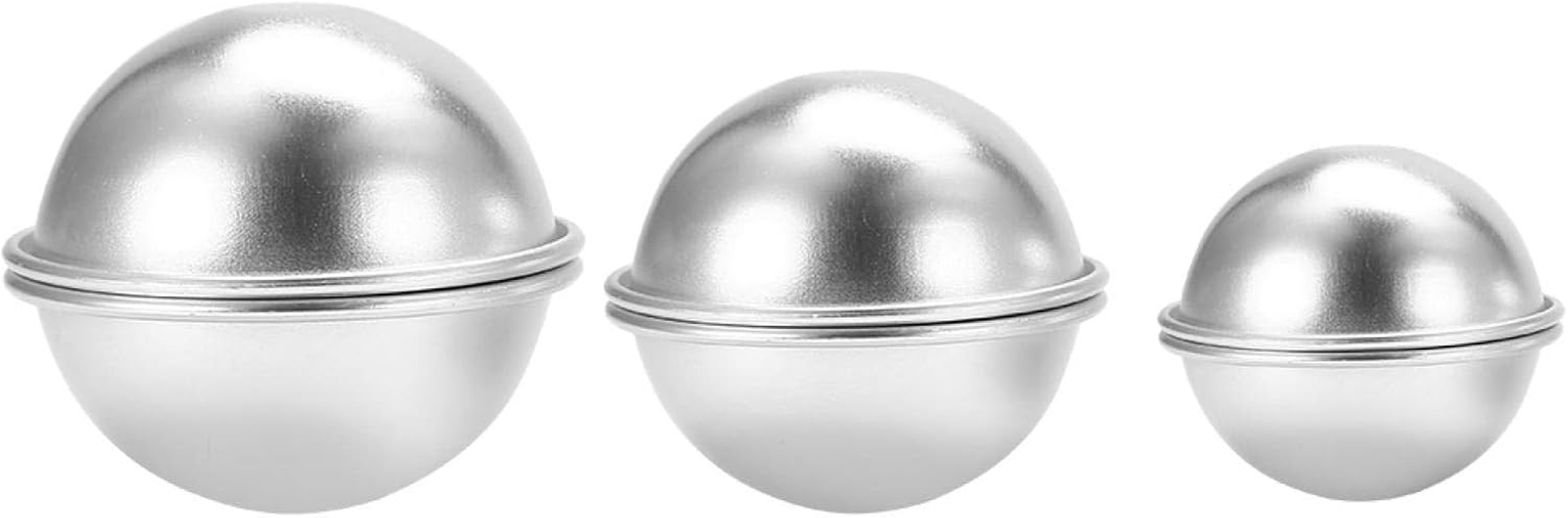 Bath Bomb Molds Kit, Metal Making Packaging Hand Made Spoons Gift Bags Mini Heat Sealer Supplies Easy Wash Demould for Crafting Your Own Spa Fizzies(Set 7) image number 4