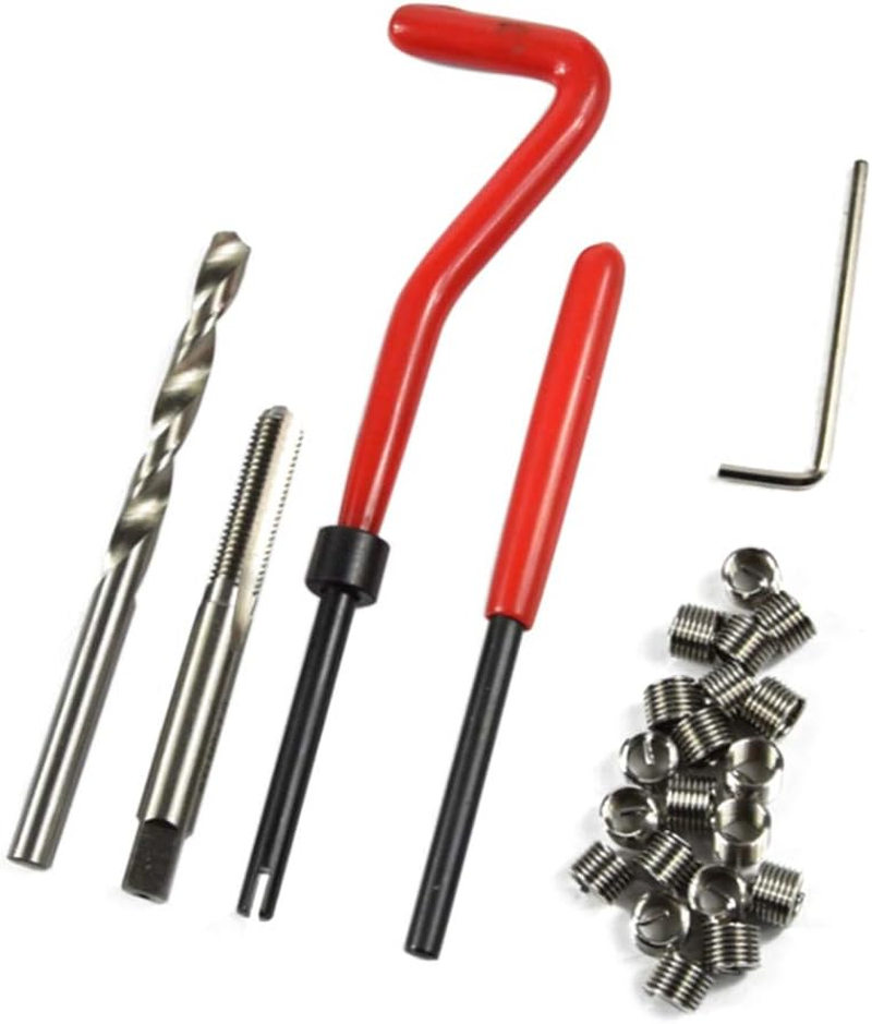Xinyee 15Pcs M-10 X 1.0 Thread Repair Kit Helicoil Compatible 10Mm Damaged Threads image number 4