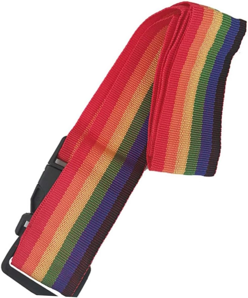 Iplusmile Carry Luggage Bag Packing Straps 4Pcs Luggage Straps Adjustable Length (95-180Cm) for Suitcases Suitcases image number 5