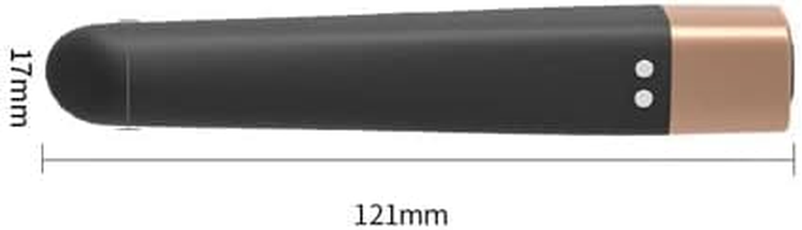 Mini 10 Strong Speeds Electric Bullet Tool Handheld Portable Personal Bullet Massage Rod for Women Pleasure, Quiet Waterproof Bullet Setiing Powerful Mini Stick, Muscle Foot Massage Tool (Black) image number 2