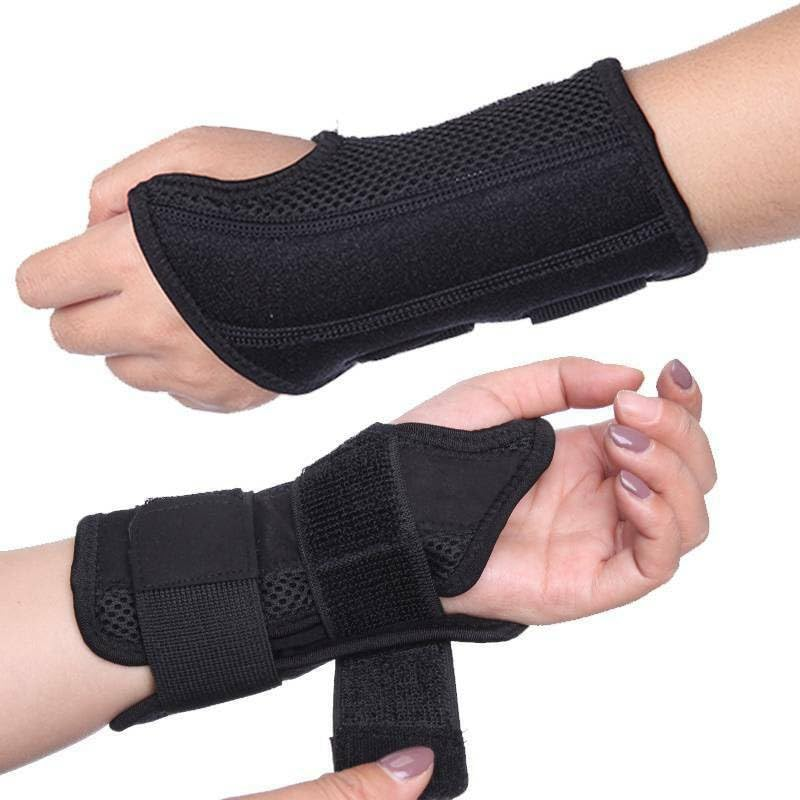 AIMALL Carpal Tunnel Wrist Brace Night Sleep Wrist Support Splint for Pain Relief, Ergonomic Wrist Stabilizer for Men & Women image number 5