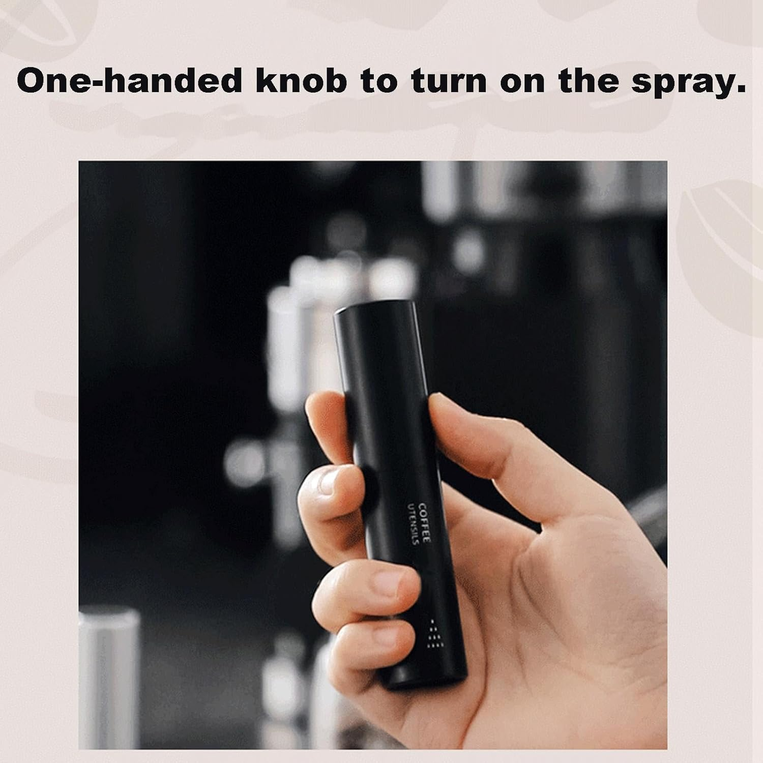 Coffee Bean Spritzer - 10Ml Anti-Static Glass Coated Coffee Bean Spray Bottle | Water Atomizer with Spray Bottle | RDT Refillable Sprayer Bottle P