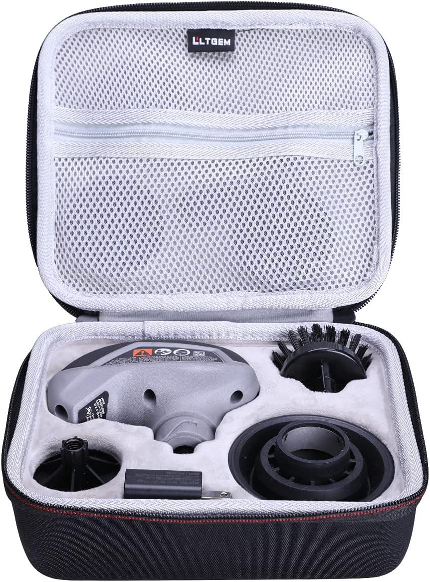 LTGEM EVA Hard Case Compatible with Dremel Versa Cleaning Tool- Grout Brush- Bathroom Shower Scrub- Kitchen & Bathtub Cleaner - Travel - Protective Carrying Storage Bag image number 2