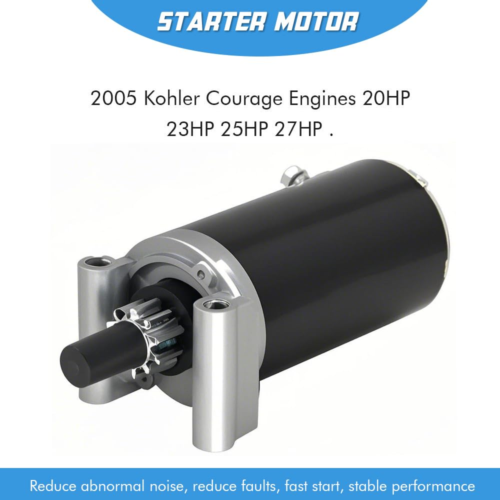 Kohler 7000 Starter Motor Replacement for Courage Engines 20HP 23HP 25HP 27HP 1999-1140051 3209801 32-098-03 KH-32-098-01-S KH-32-098-03-S KH3209804S 3209804 32 098 08 image number 1