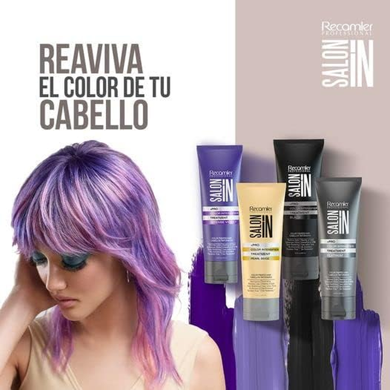 Salon in Recamier Platinum Color Intensifier Shampoo for Color-Treated Hair, Neutralizes Brassy Tones, 10.1 Fl Oz image number 1