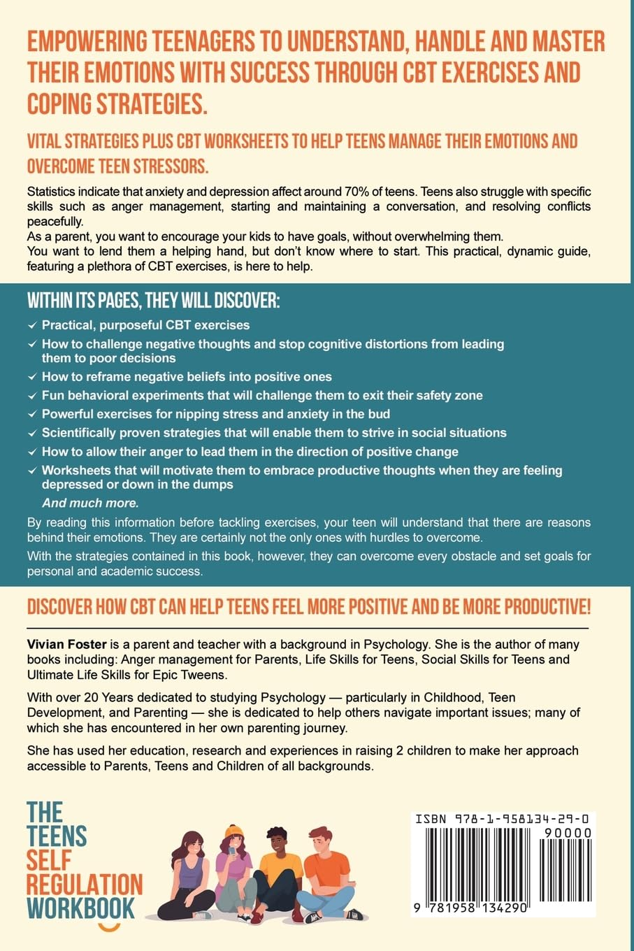 The Teens Self-Regulation Workbook: Empowering Teenagers to Understand, Handle and Master Their Emotions with Success Throughcbt Exercises and Coping Strategies image number 2