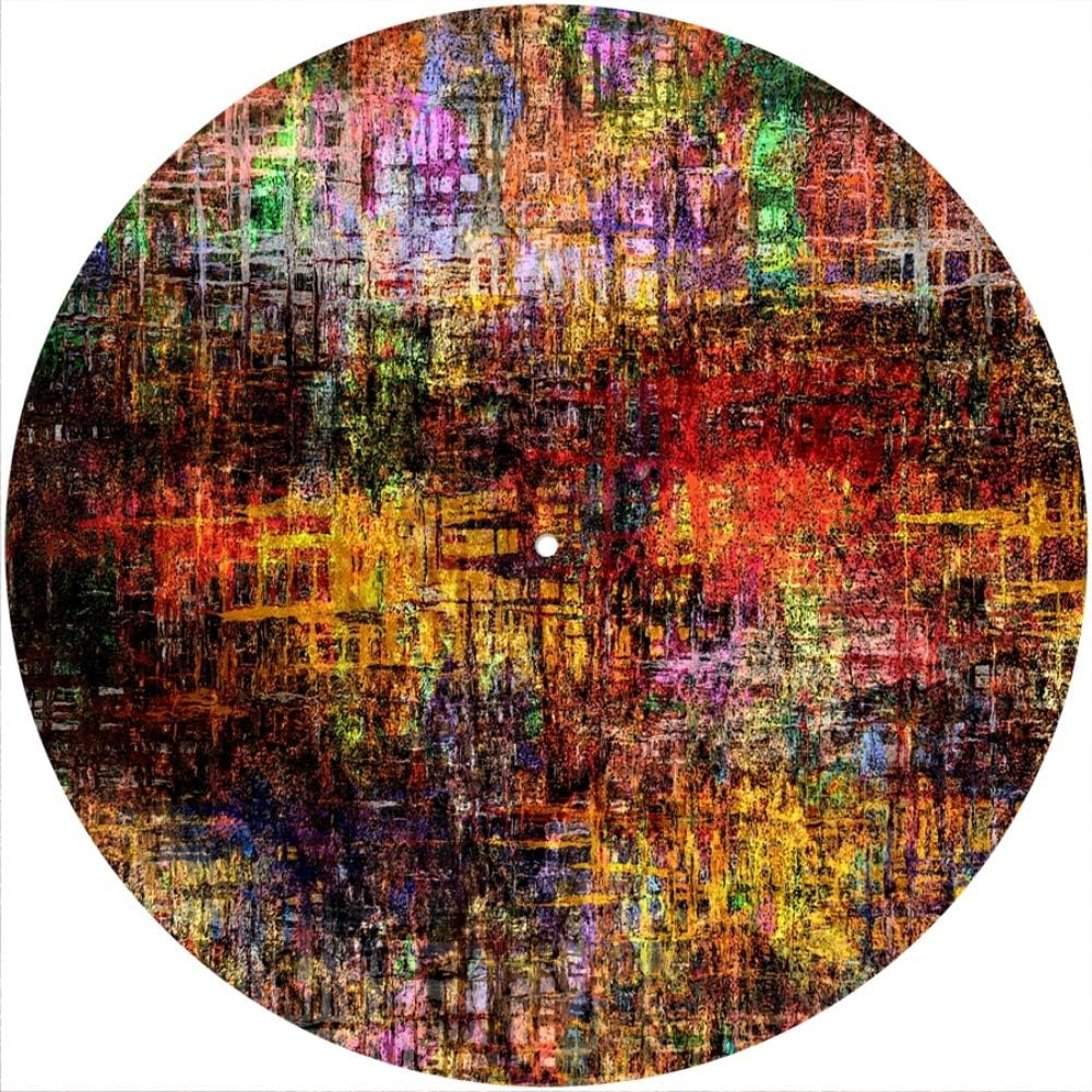 Slipmat Slip Mat Scratch Pad Felt for Any 12" LP DJ Vinyl Turntable Record Player Custom Graphical - Texture 10