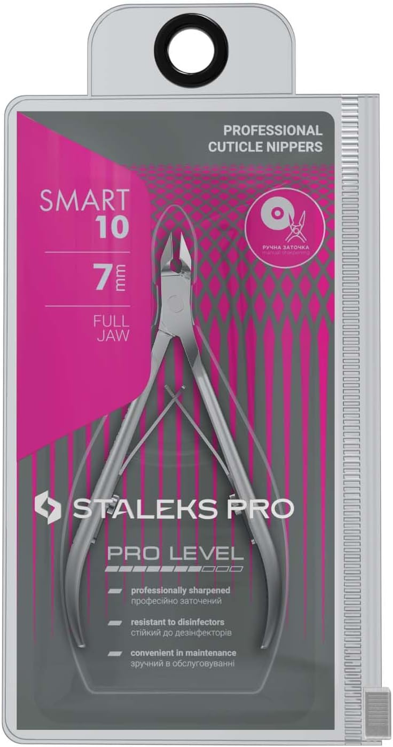 STALEKS PRO Smart 10 Cuticle Nippers (Blade Length - 7Mm) NS-10-7 image number 1