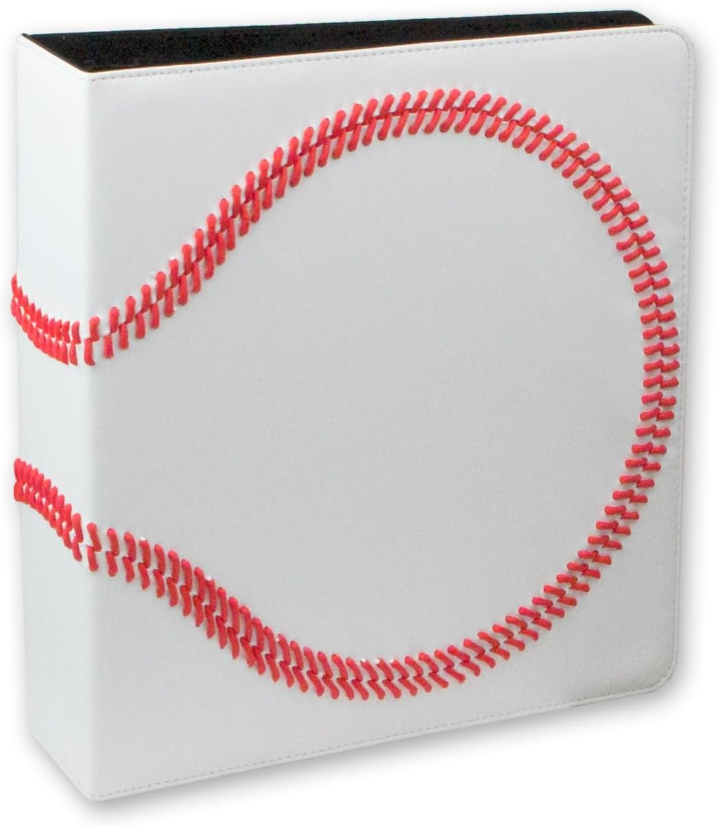 BCW Premium Baseball Collectors Album, White image number 1