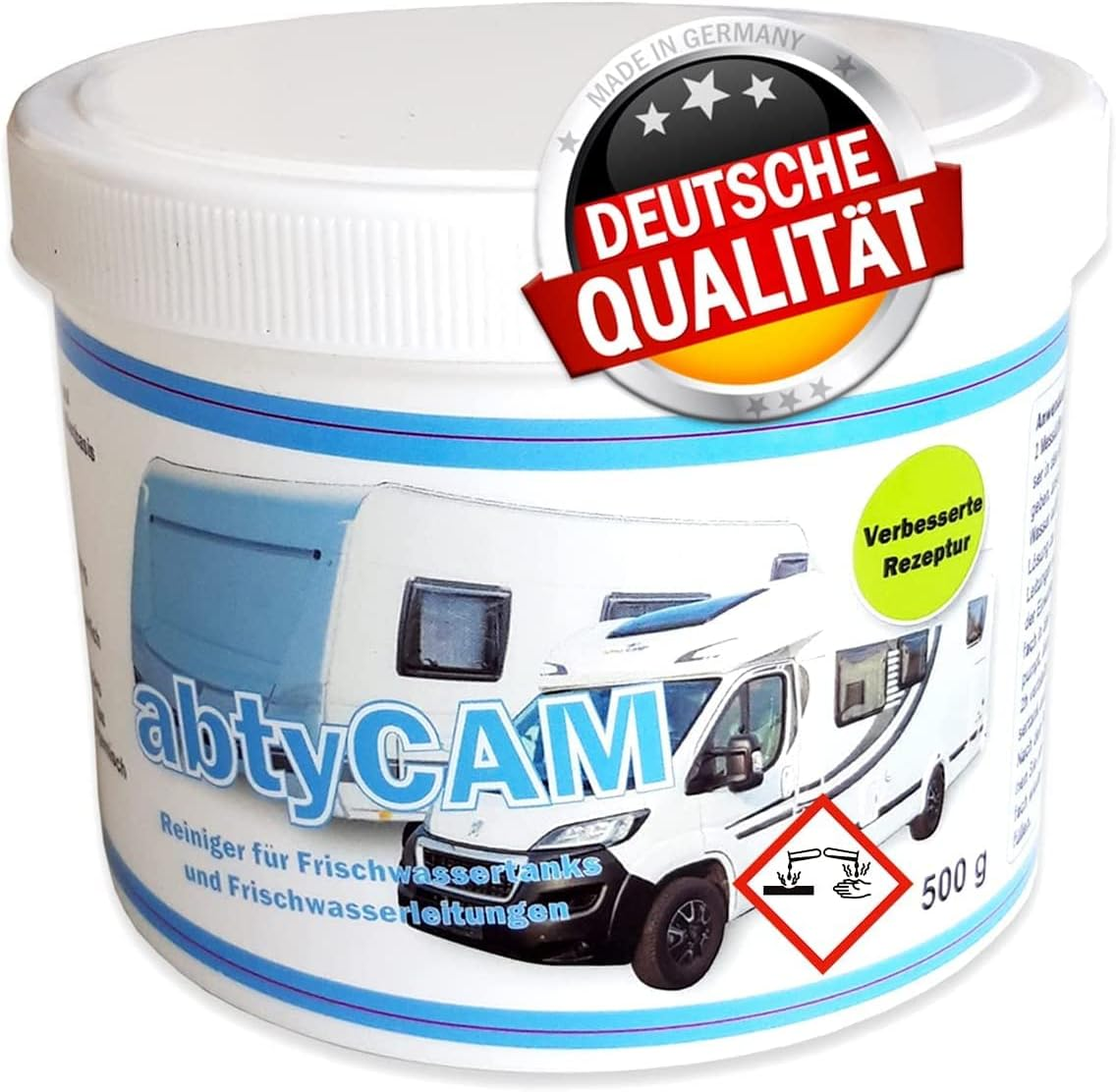 Fresh Water Tank Cleaner H11 plus 500G for Cold Water Use for Motorhome Caravan Boat image number 2