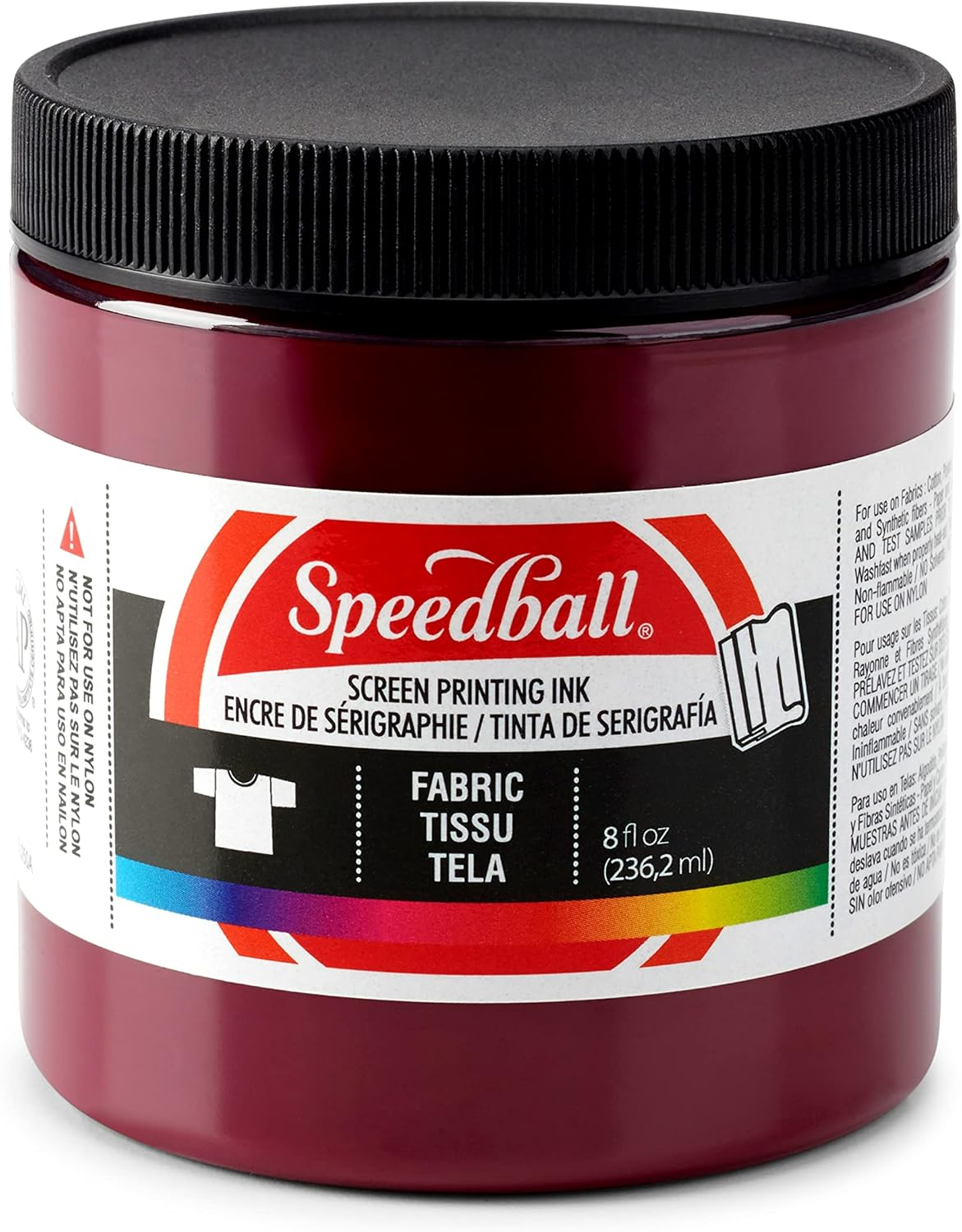 Speedball Fabric Screen Printing Ink 236 Ml, White