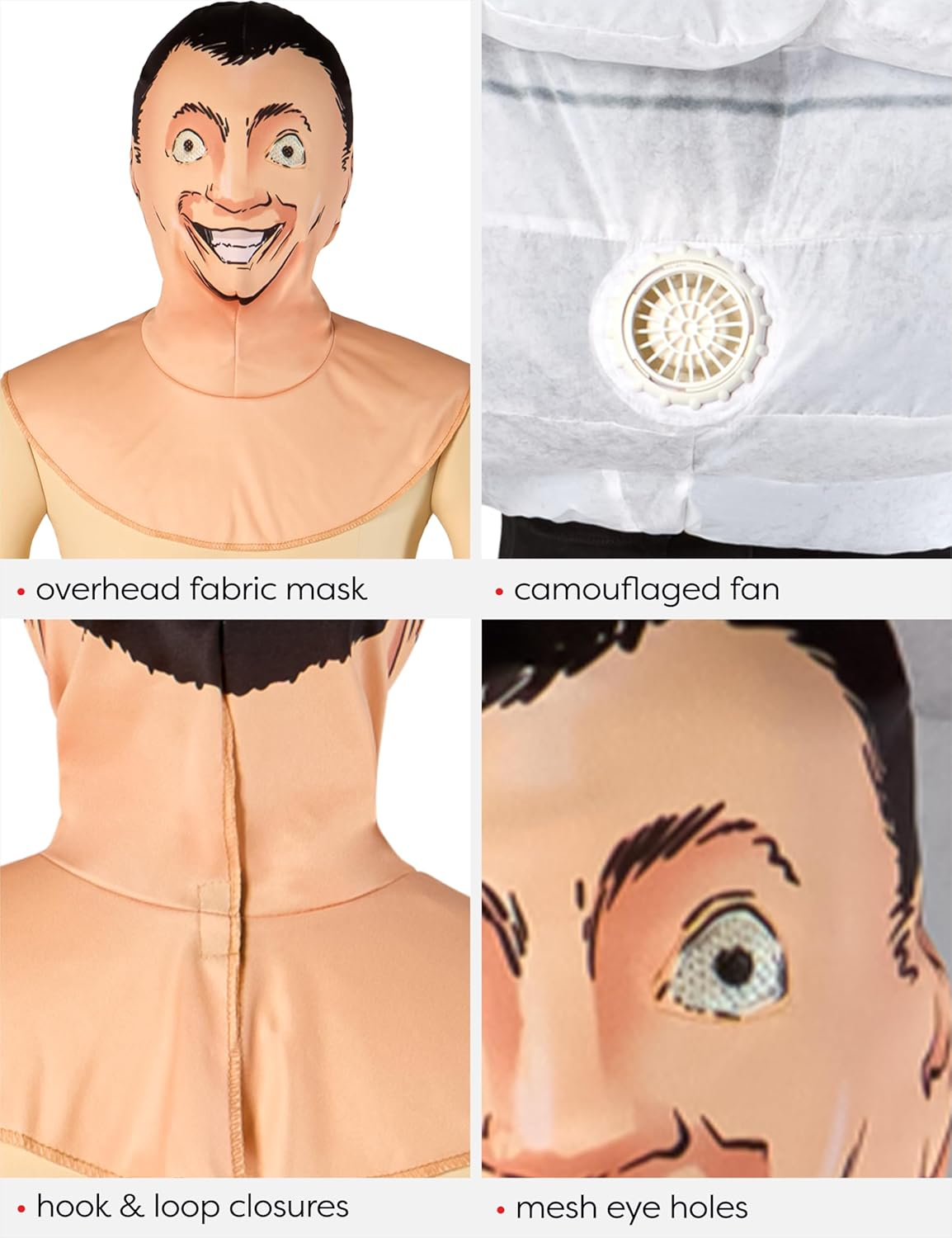 Skibidi Toilet Inflatable Costume for Kids - Skibidi Toilet - Child (One Size) image number 3