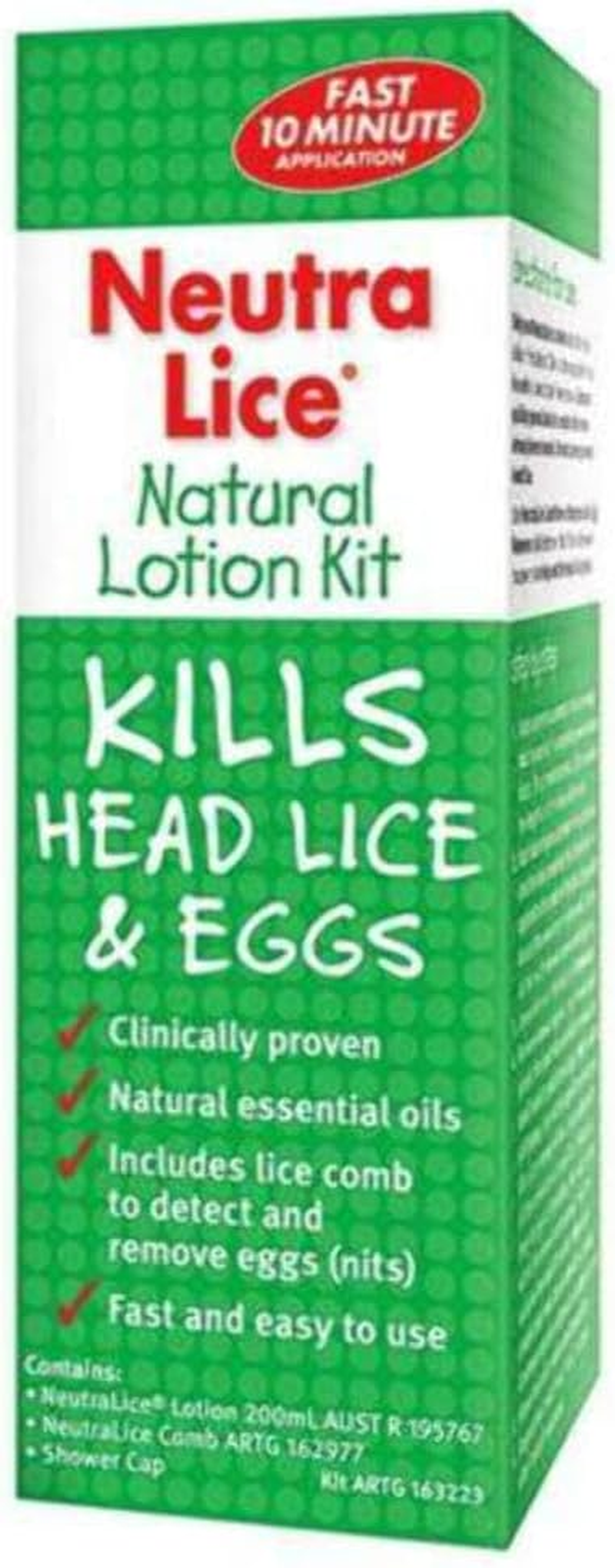 Neutralice Natural Oils Lotion Kit 200 Ml image number 3